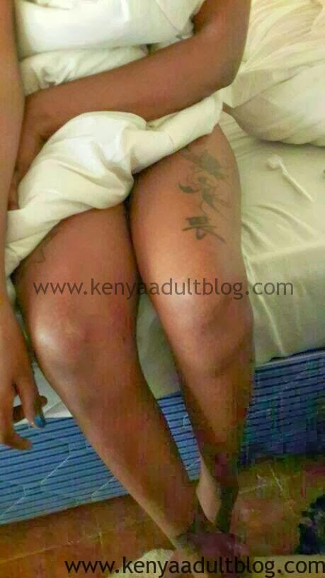Kenyan Girl Cecile Chikitta Nude Thigh Photos