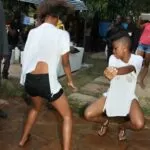 Girls Dancing at a Kenya X-rated  social event