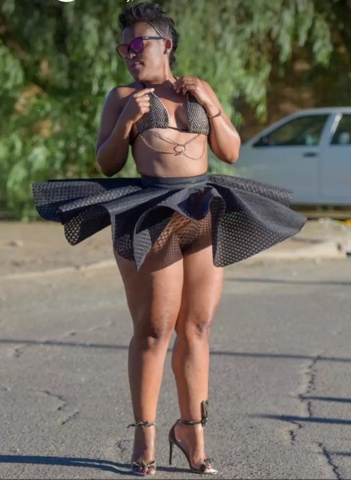 Zodwa Upskirt Pussy