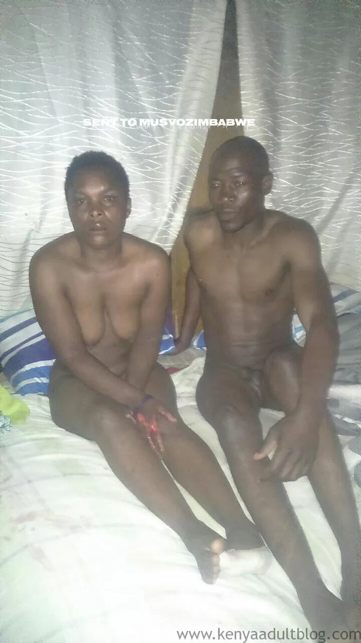 Man and Woman caught Naked Having pic