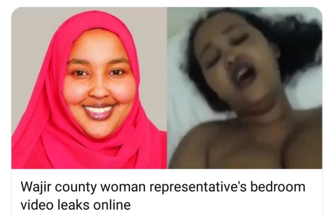 Wajir Women Rep Sextape Video Leaked