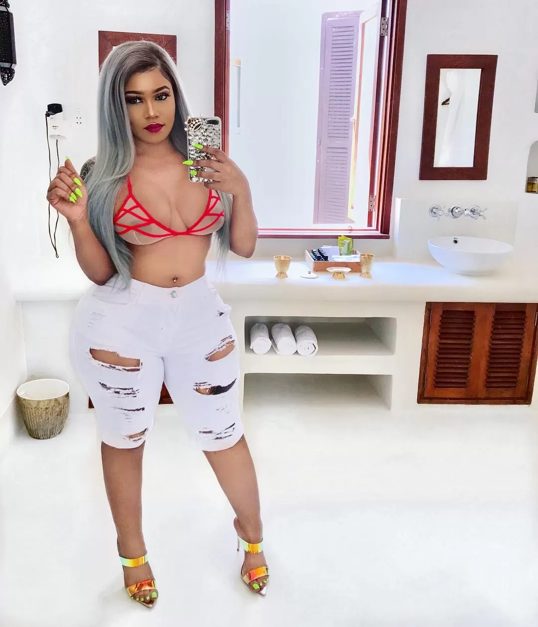 Vera sidika Shower ratchet photos leaked