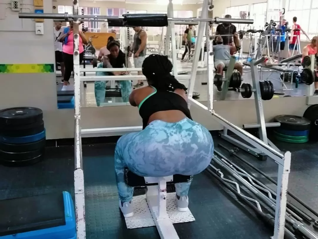 Getting Big Booty in the Gym