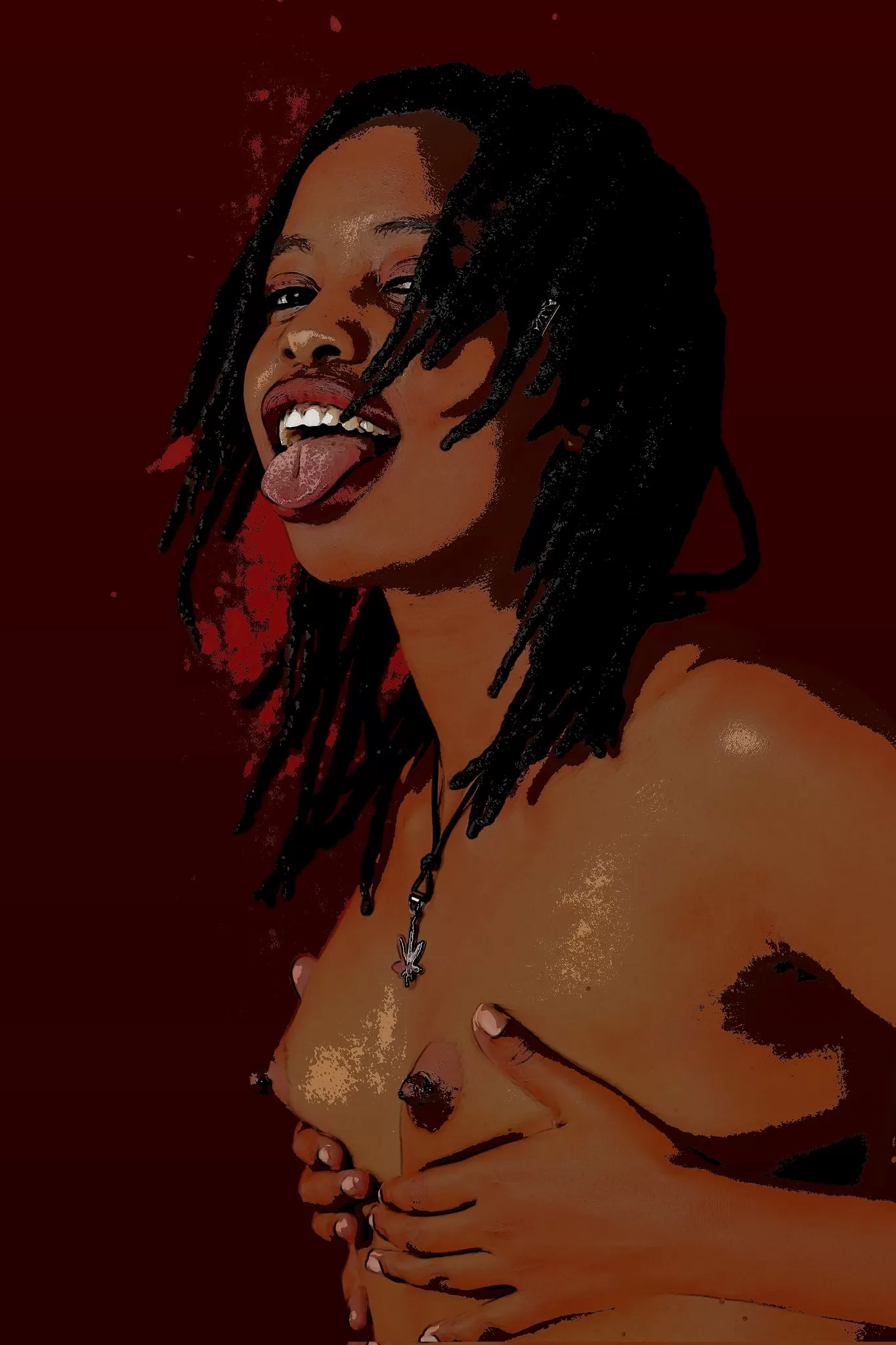 Ebony Nude Wallpaper