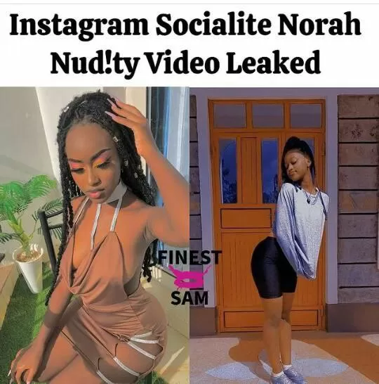 Instagram Socialite Norah Nudity Video Leaked