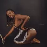 Naughty Ebony Kenyan Maid  Nude