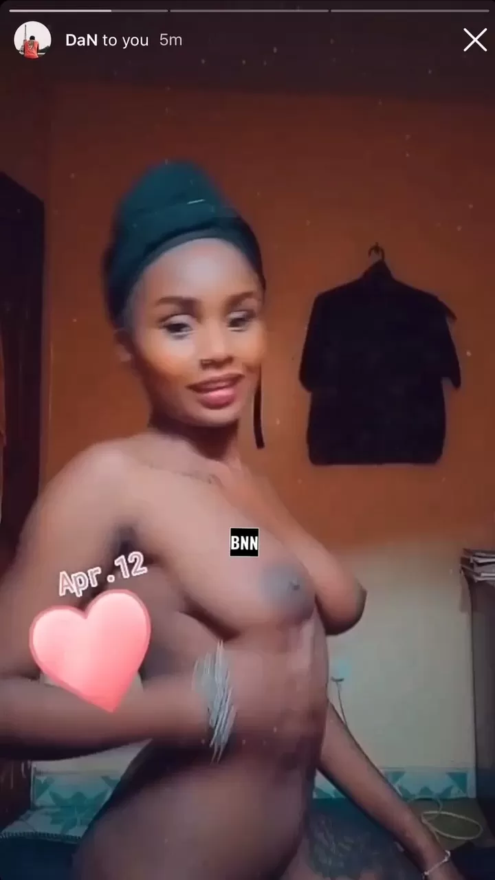 Watch Baha's Girlfriend Playing With Her Boobs Naked Video Here