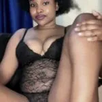 Kenyan Girl With Afro Hair Sexy Photo
