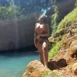 Bathing Naked at Ngare Ndare Waterfalls