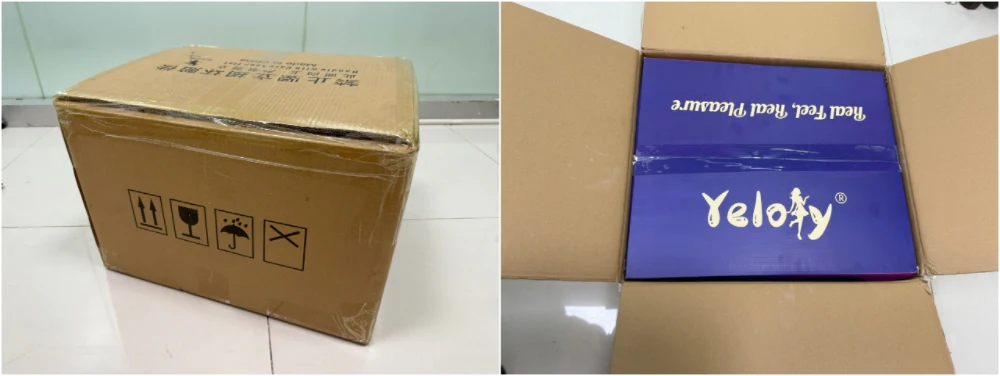 Yeloly discreet packaging