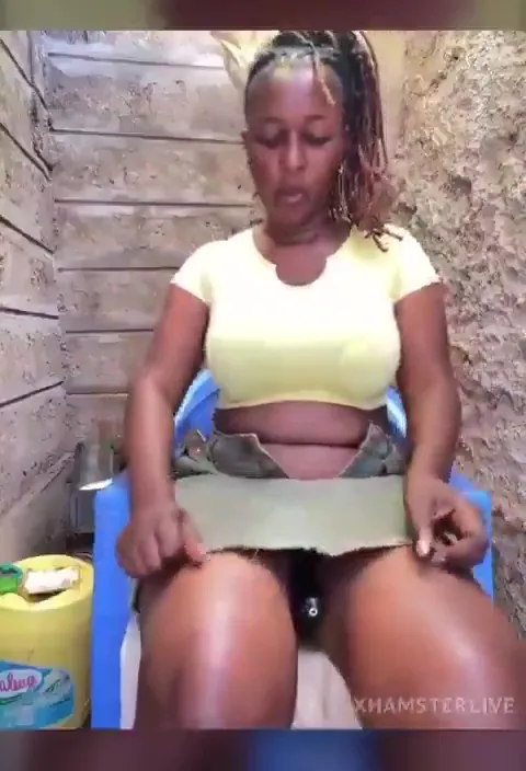 Maralal Porn Star Masturbating Hiding at The Back of The House