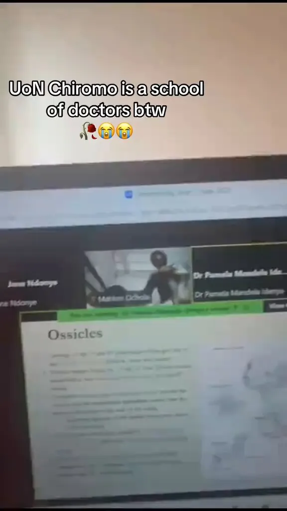 Mahlon Odhola from UoN Having Sex During an Online Class Video